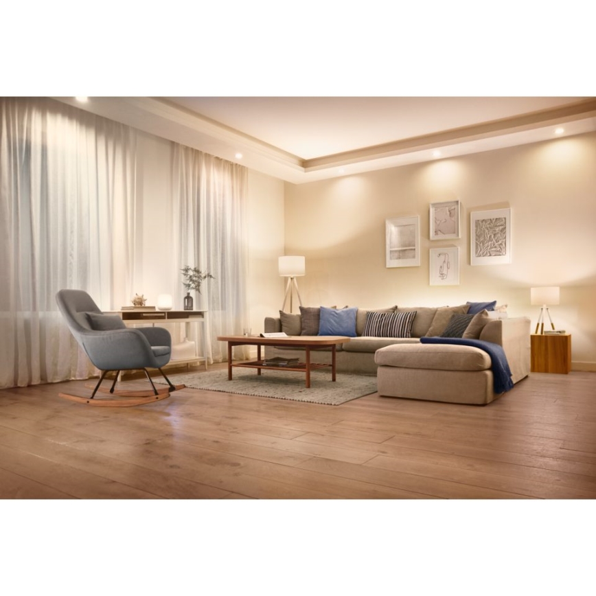 Lampadina LED dimmerabile A60 E27/8W/230V 2700K CRI 90 Wi-Fi - WiZ