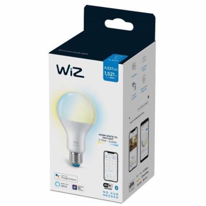 Lampadina LED dimmerabile A67 E27/13W/230V 2700-6500K CRI 90 Wi-Fi - WiZ