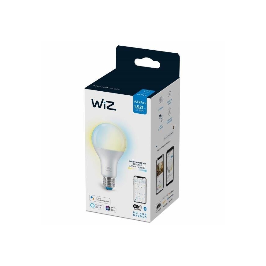 Lampadina LED dimmerabile A67 E27/13W/230V 2700-6500K CRI 90 Wi-Fi - WiZ