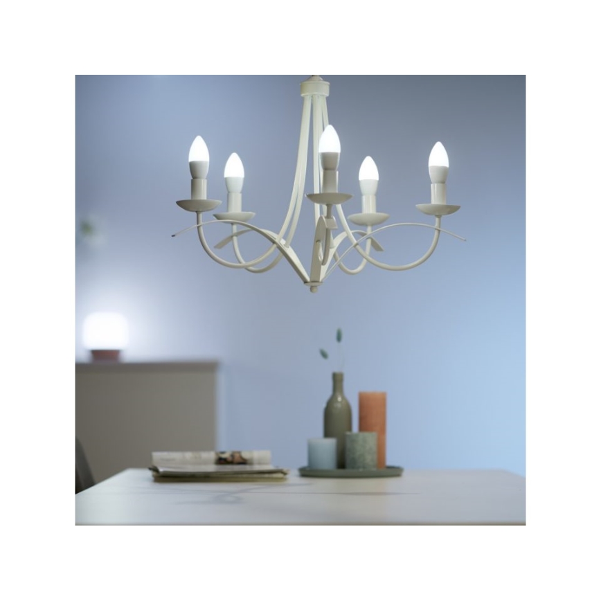 Lampadina LED Dimmerabile C37 E14/4,9W/230V 2700-6500K CRI 90 Wi-Fi - WiZ