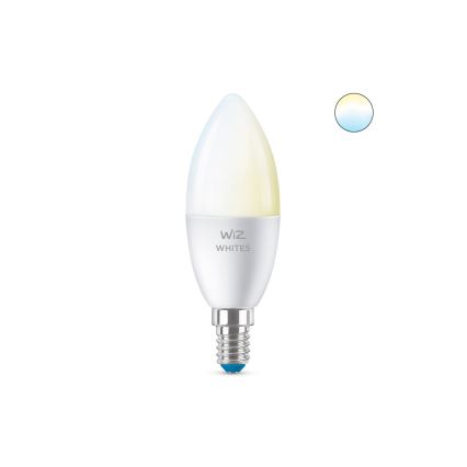 Lampadina LED Dimmerabile C37 E14/4,9W/230V 2700-6500K CRI 90 Wi-Fi - WiZ