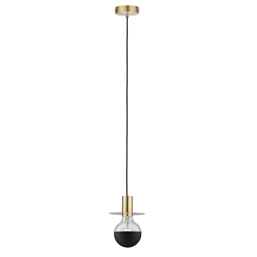 Lampadina LED dimmerabile con un mirror spherical cap GLOBE G95 E27/6,5W/230V 2700K nero - Paulmann 28676