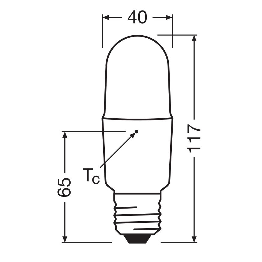 Lampadina LED dimmerabile E27/11W/230V 6500K CRI 90 - Osram