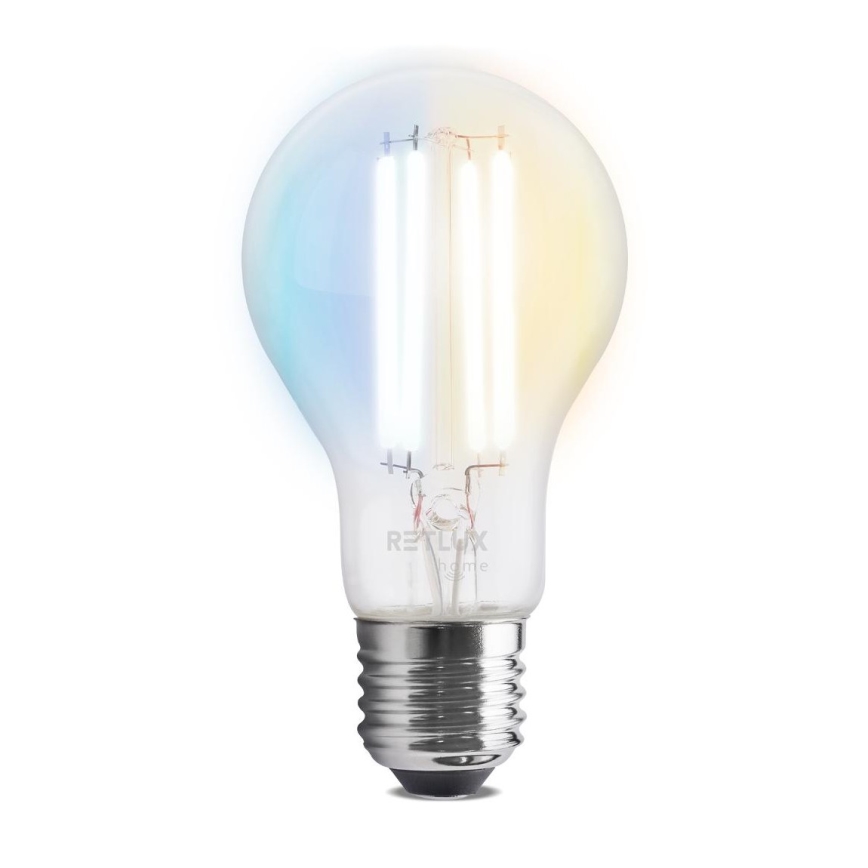 Lampadina LED dimmerabile FILAMENT A60 E27/7W/230V 2700-6500K Wi-Fi Tuya