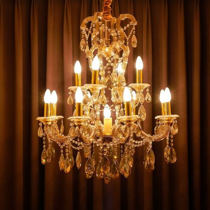 Lampadina LED dimmerabile FILAMENT E14/4W/230V 3000K