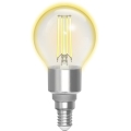 Lampadina LED dimmerabile FILAMENT G45 E14/4,5W/230V 2700-6500K Wi-Fi - Aigostar