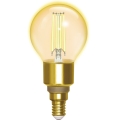 Lampadina LED dimmerabile FILAMENT G45 E14/4,5W/230V 2700-6500K Wi-Fi - Aigostar