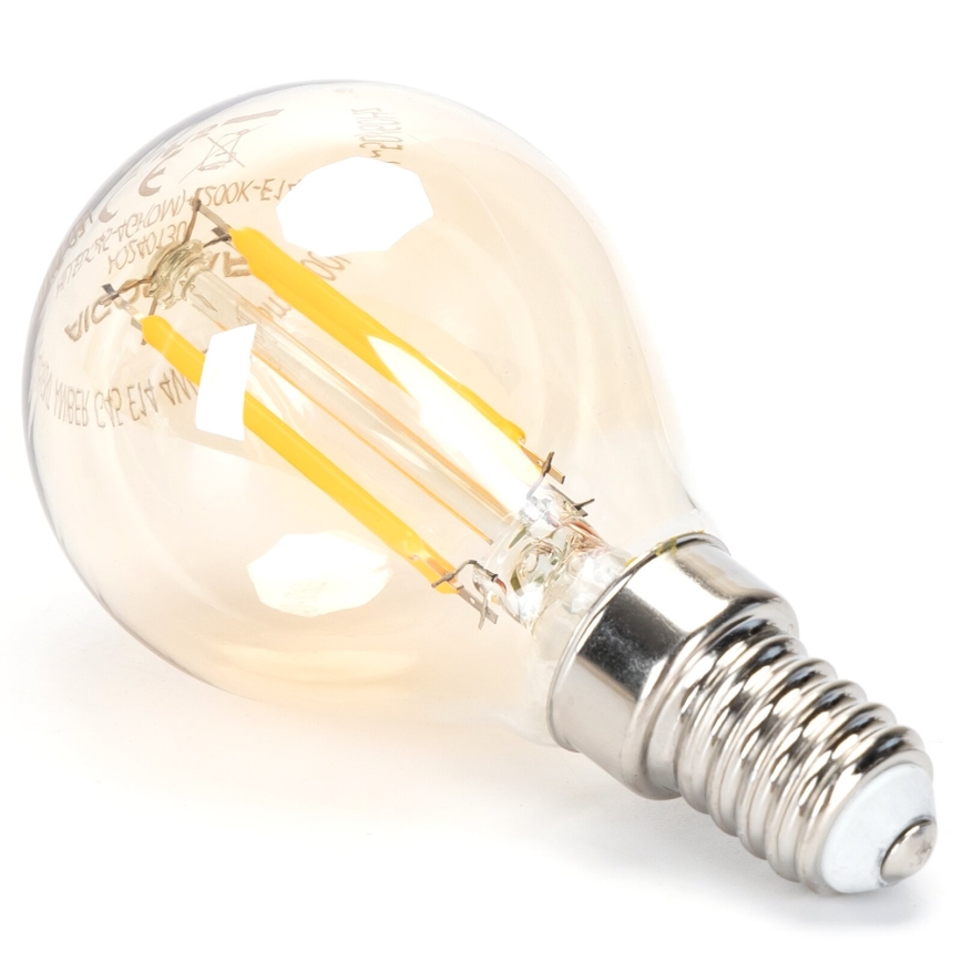 Lampadina LED dimmerabile FILAMENT G45 E14/4W/230V 2200K - Aigostar