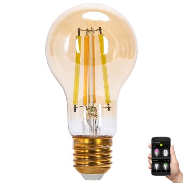 Lampadina LED dimmerabile FILAMENT MESH Smart A60 E27/6W/230V 2700-6500K - Aigostar