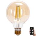 Lampadina LED dimmerabile FILAMENT MESH Smart G95 E27/6W/230V 2700-6500K - Aigostar