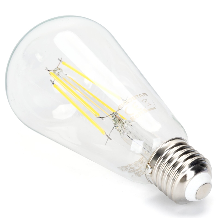 Lampadina LED dimmerabile FILAMENT ST64 E27/6W/230V 6500K - Aigostar