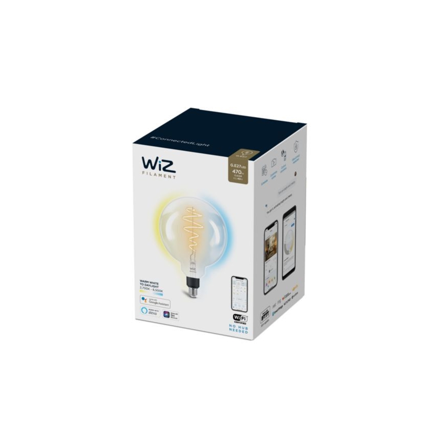 Lampadina LED Dimmerabile FILAMENT G200 E27/6,5W/230V 2700-6500K CRI 90 Wi-Fi - WiZ