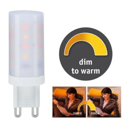 Lampadina LED dimmerabile G9/4W/230V 2000-3000K - Paulmann 28819