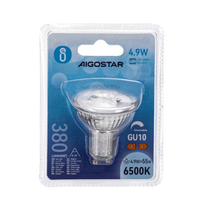 Lampadina LED dimmerabile GU10/4,9W/230V 6500K - Aigostar