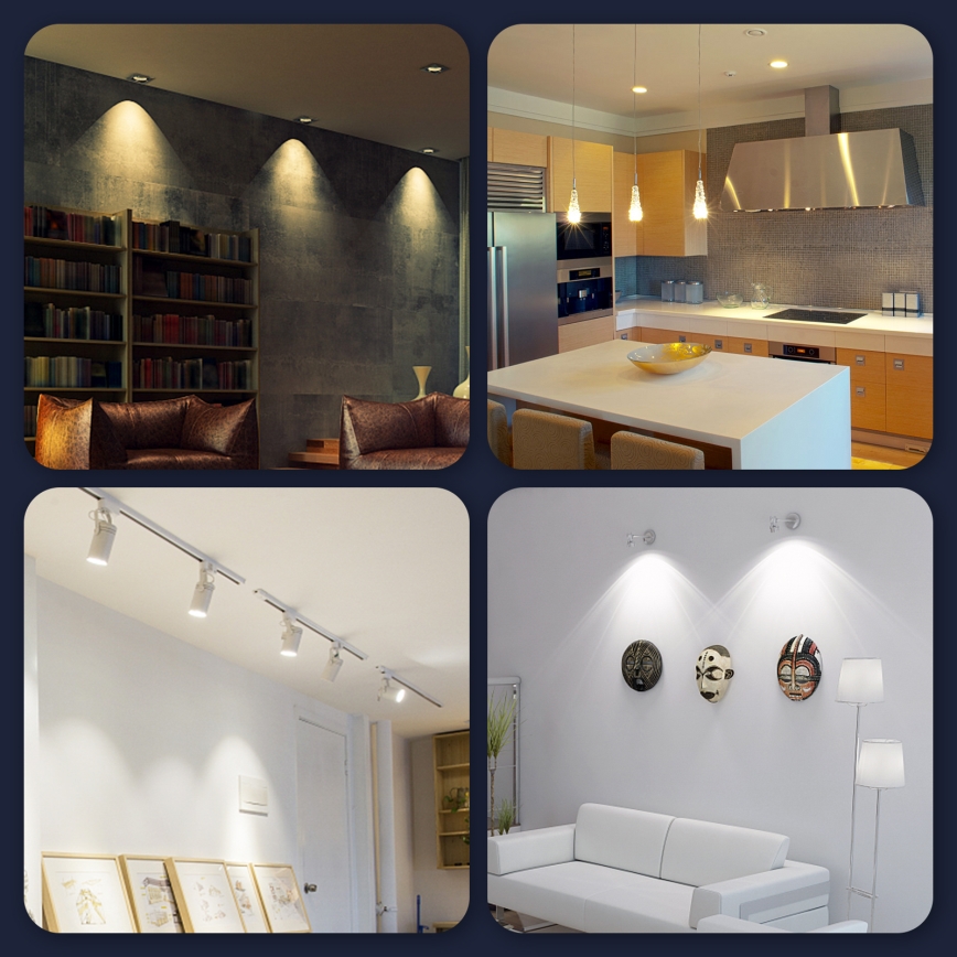 Lampadina LED dimmerabile GU10/5W/230V 3000-6500K Wi-Fi - Aigostar