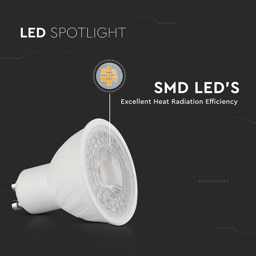 Lampadina LED dimmerabile GU10/6W/230V 6500K 38°