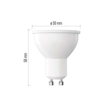 Lampadina LED dimmerabile MR16 GU10/7W/230V 3000K