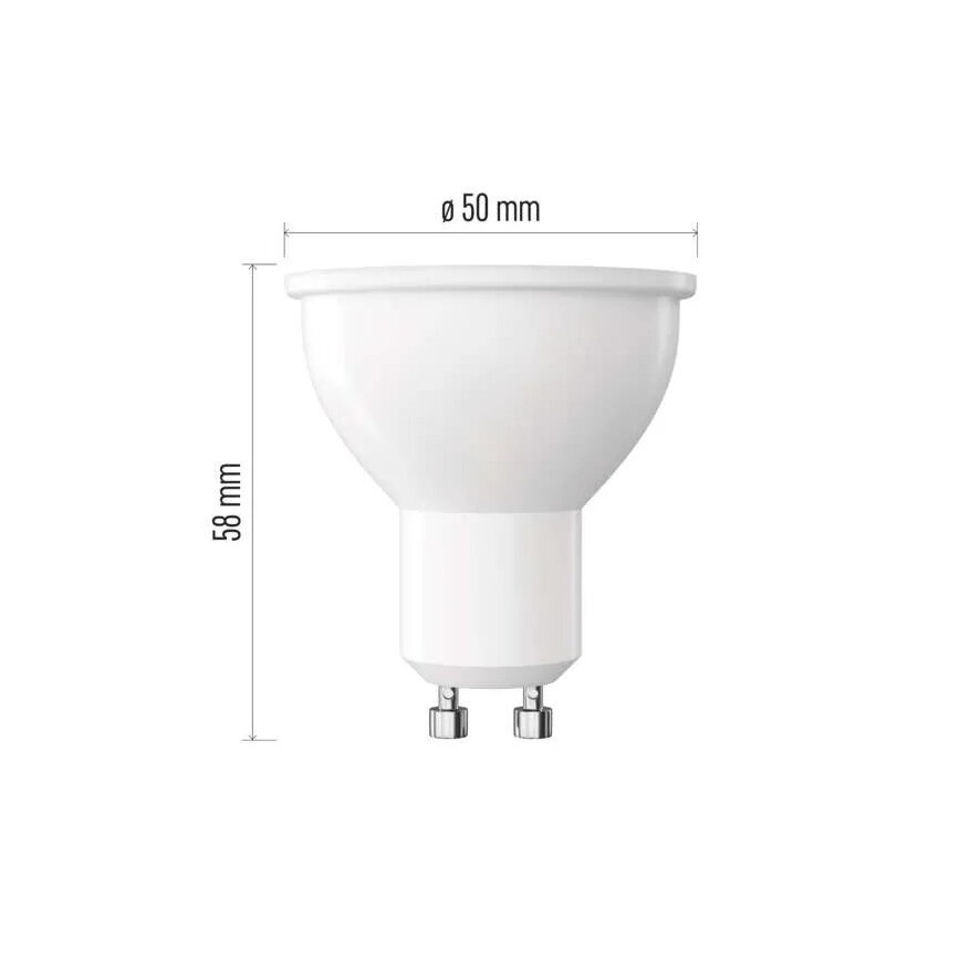 Lampadina LED dimmerabile MR16 GU10/7W/230V 4000K