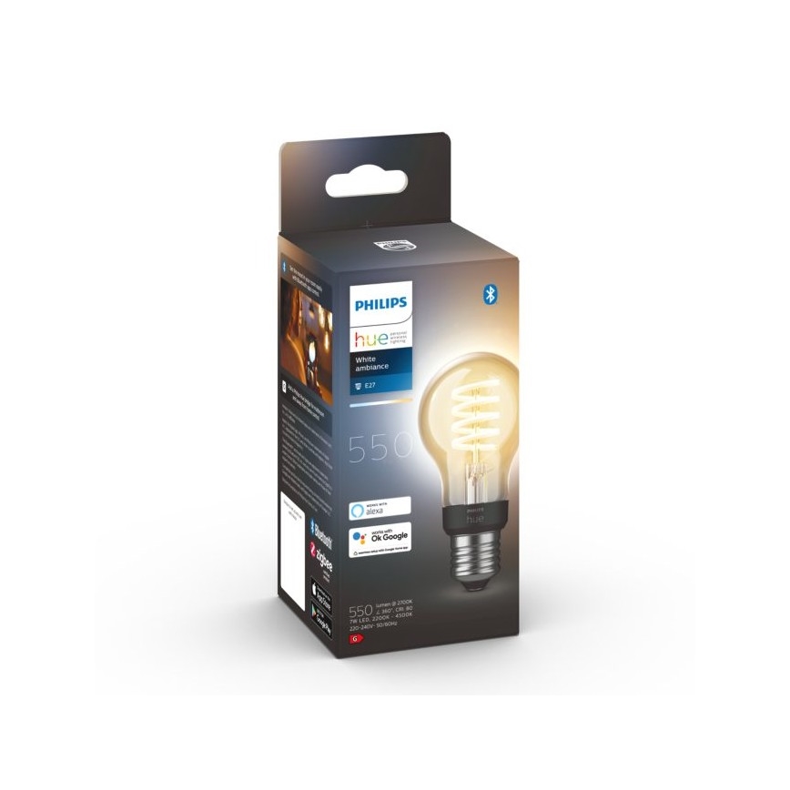Lampadina LED Dimmerabile Philips Hue WHITE AMBIANCE A60 E27/7W/230V 2200-4500K