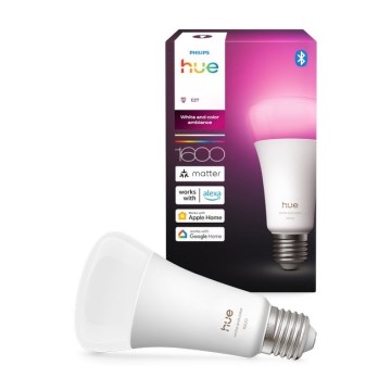 Lampadina LED dimmerabile Philips Hue WHITE AND COLOR AMBIANCE E27/11,8W/230V 1000-20000K