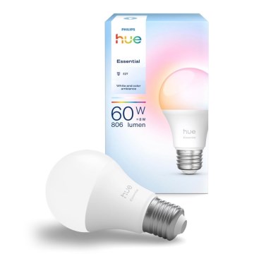 Lampadina LED dimmerabile Philips Hue White And Color Ambiance Essential E27/8W/230V 2200-6500K