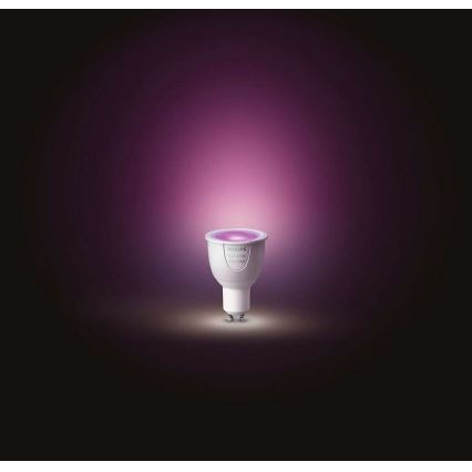 Lampadina LED dimmerabile Philips HUE WHITE AND COLOR AMBIANCE GU10/5,7W/230V