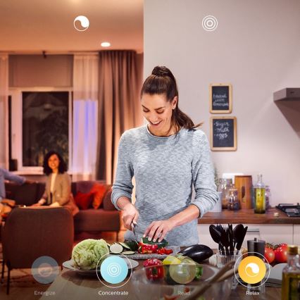 Lampadina LED dimmerabile Philips HUE WHITE AND COLOR AMBIANCE GU10/5,7W/230V