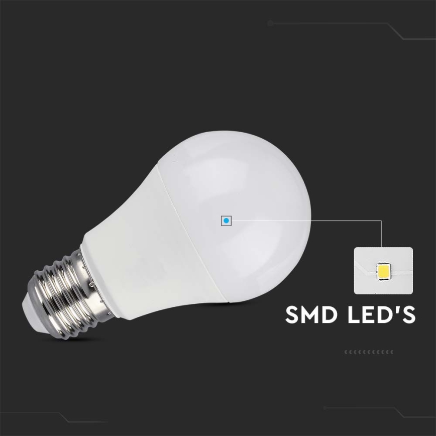 Lampadina LED dimmerabile SAMSUNG CHIP A60 E27/11W/230V 3000K
