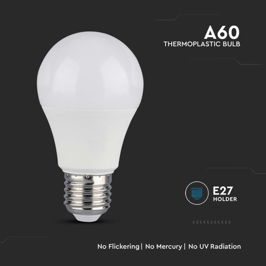 Lampadina LED dimmerabile SAMSUNG CHIP A60 E27/11W/230V 3000K