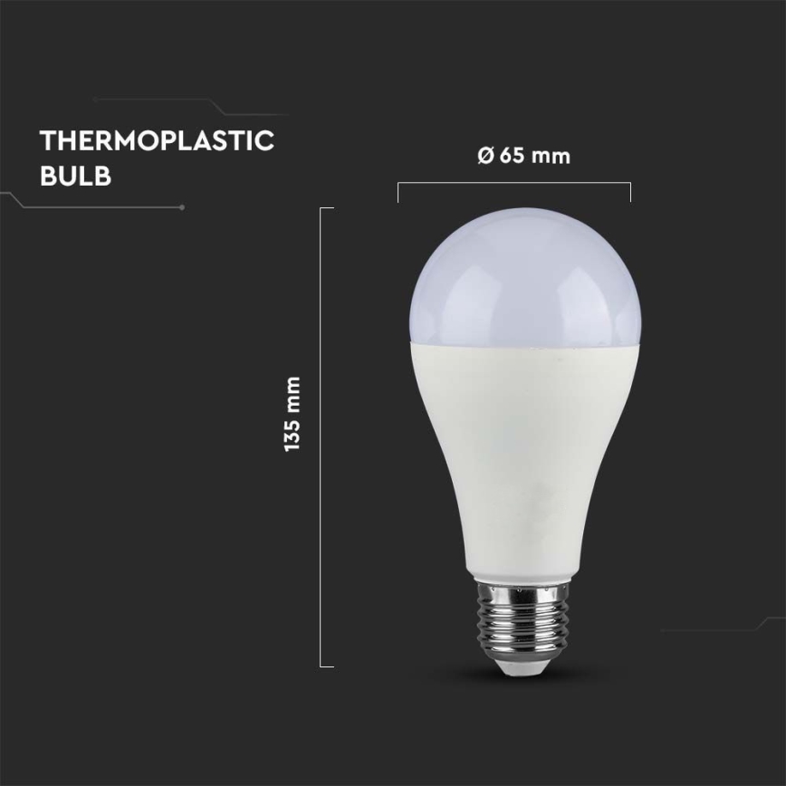 Lampadina LED dimmerabile SAMSUNG CHIP A65 E27/17W/230V 6400K