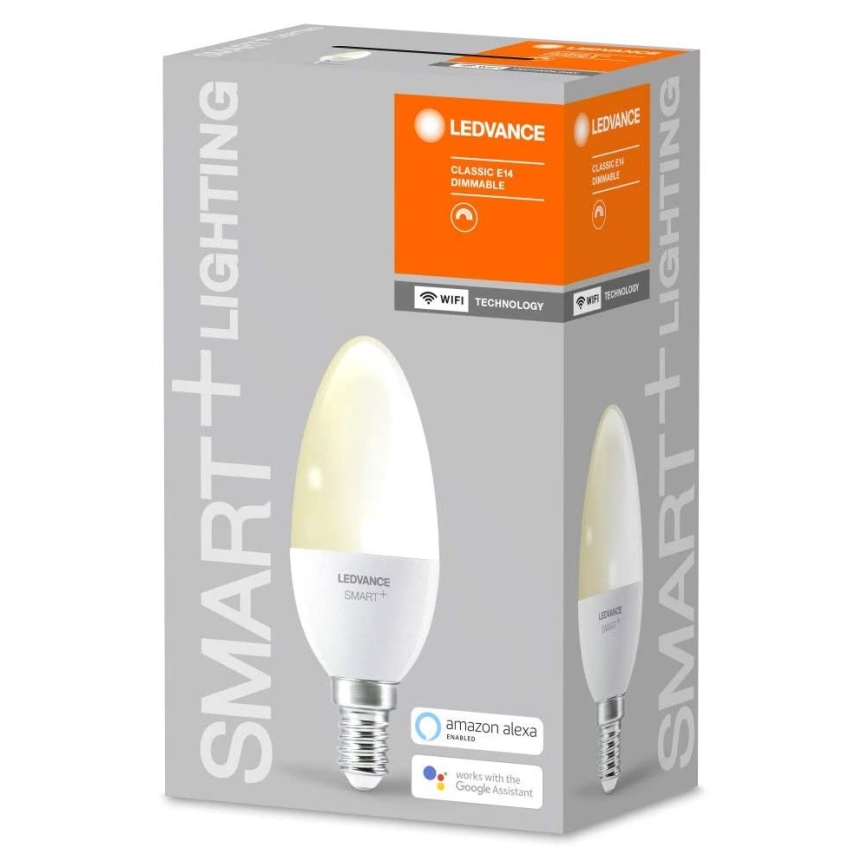 Lampadina LED dimmerabile SMART+ E14/5W/230V 2,700K - Ledvance