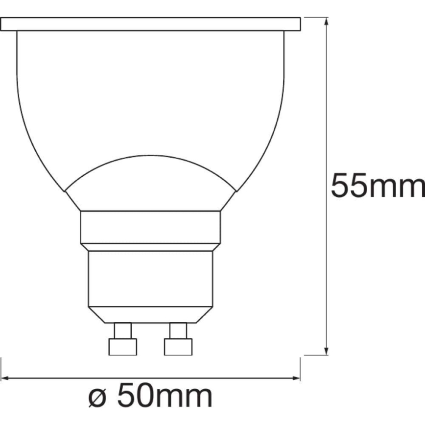 Lampadina LED dimmerabile SMART+ GU10/5W/230V 2,700K Wi-Fi - Ledvance