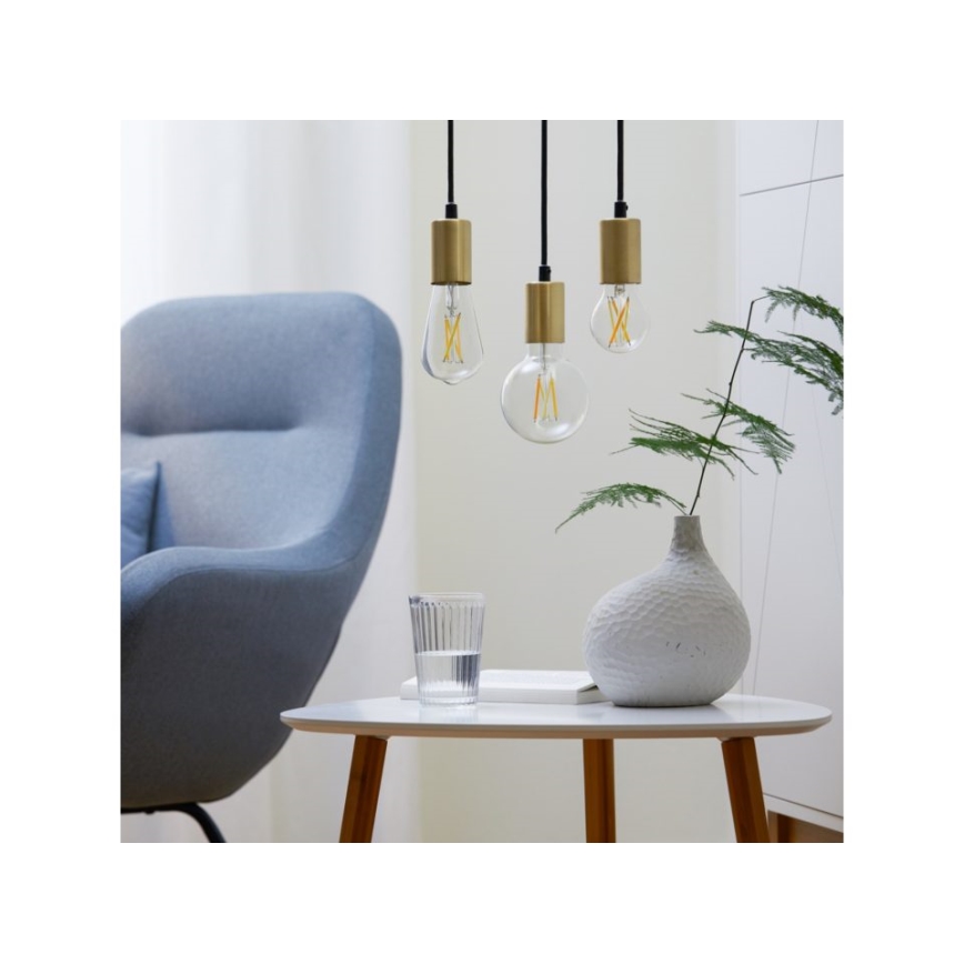 Lampadina LED Dimmerabile FILAMENT ST64 E27/6,7W/230V 2700-6500K CRI 90 Wi-Fi - WiZ