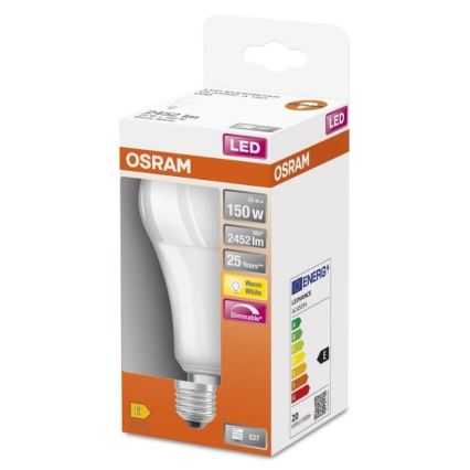 Lampadina LED dimmerabile SUPERSTAR E27/20W/230V 2700K - Osram