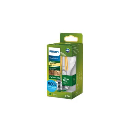 Lampadina LED dimmerabile ULTRAEFFICIENT VINTAGE Philips A60 E27/2,3W/230V 2700K