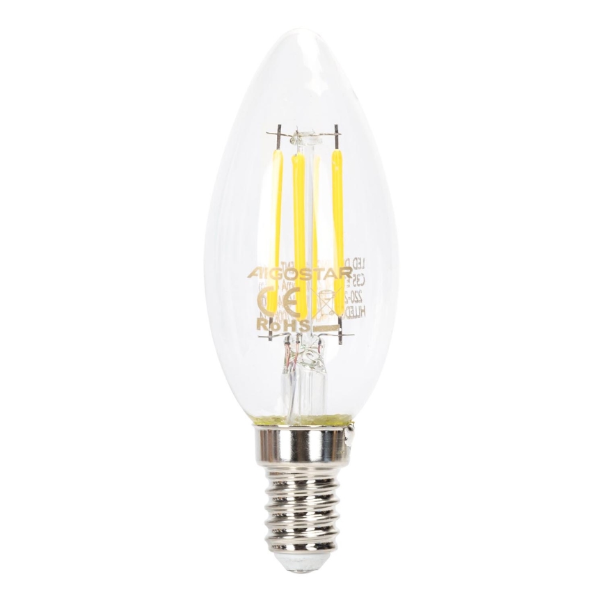 Lampadina LED dimmerabile VINTAGE C35 E14/4W/230V 6500K - Aigostar