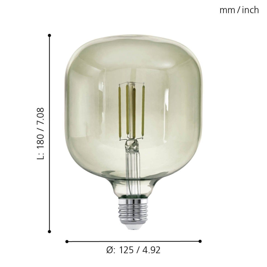 Lampadina LED dimmerabile VINTAGE E27/4W/230V 3000K  - Eglo 12597