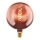 Lampadina LED dimmerabile VINTAGE G200 E27/4W/230V 1600K color rame - Eglo 110097