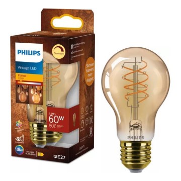 Lampadina LED dimmerabile VINTAGE Philips A60 E27/7,3W/230V 2200K