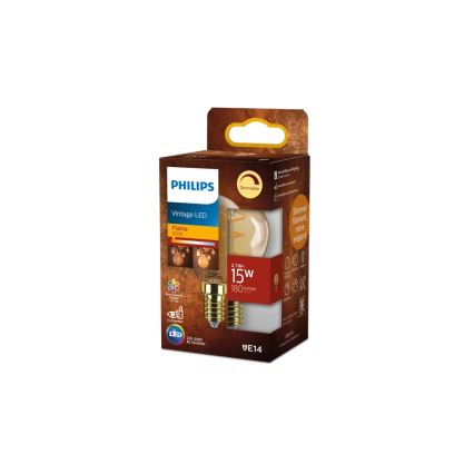 Lampadina LED dimmerabile VINTAGE Philips P45 E14/2,7W/230V 1800K