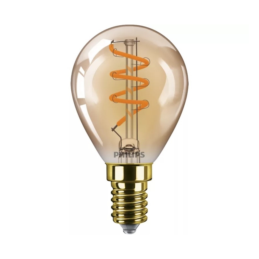 Lampadina LED dimmerabile VINTAGE Philips P45 E14/3W/230V 2200K