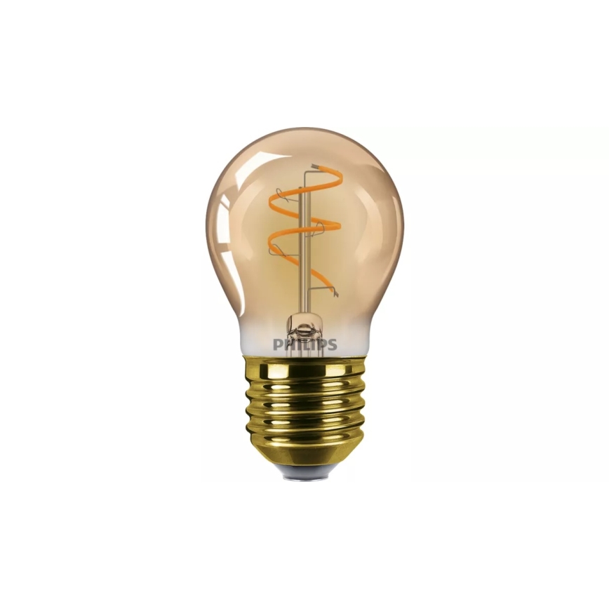 Lampadina LED dimmerabile VINTAGE Philips P45 E27/2,7W/230V 1800K