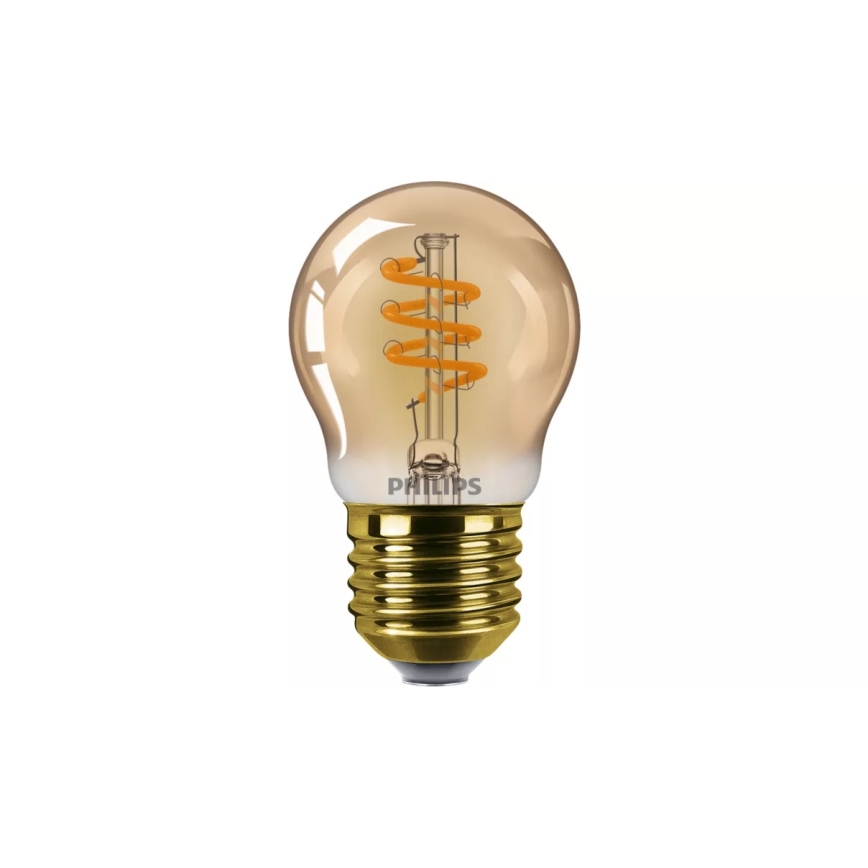 Lampadina LED dimmerabile VINTAGE Philips P45 E27/3W/230V 2200K