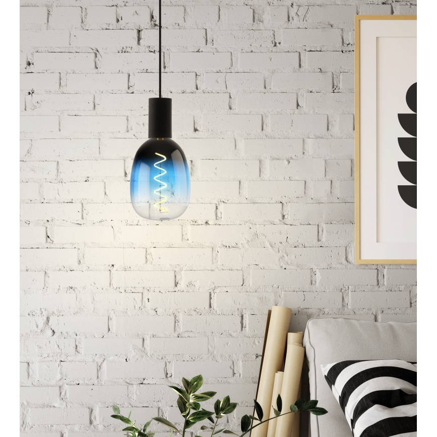 Lampadina LED dimmerabile VINTAGE T120 E27/4W/230V 2000K blu - Eglo 110224