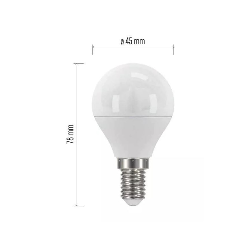 Lampadina LED E14/4,2W/230V 2700K CRI 94 Ra
