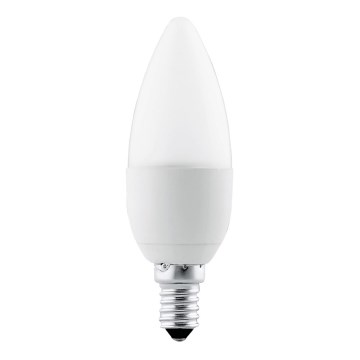 Lampadina LED E14/4W 3000K a forma di candela