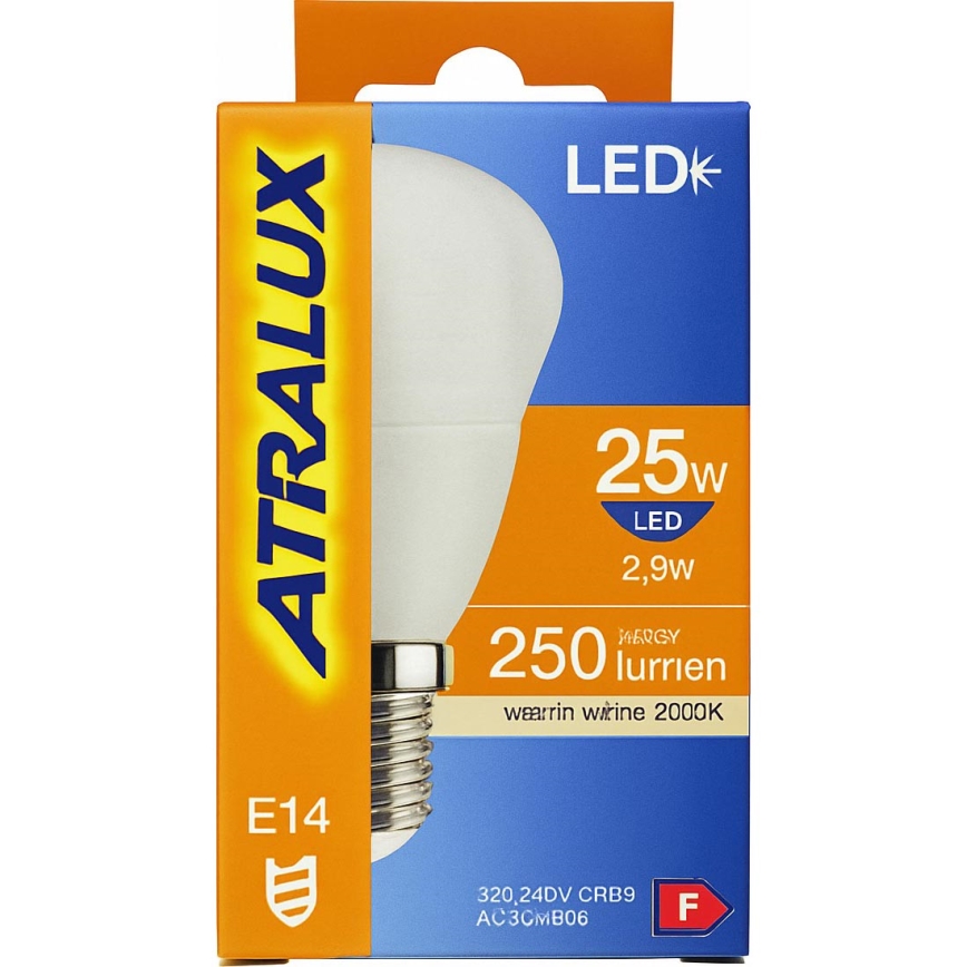Lampadina LED E14/6W/230V 3000K - Attralux