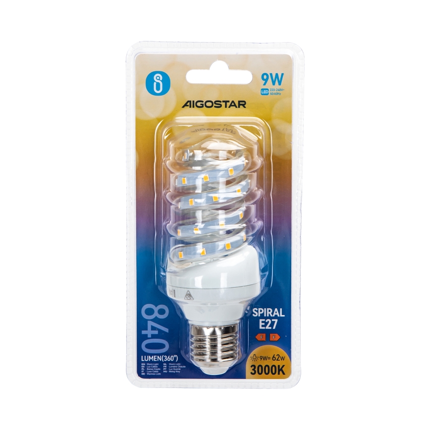 Lampadina LED E14/9W/230V 6500K - Aigostar