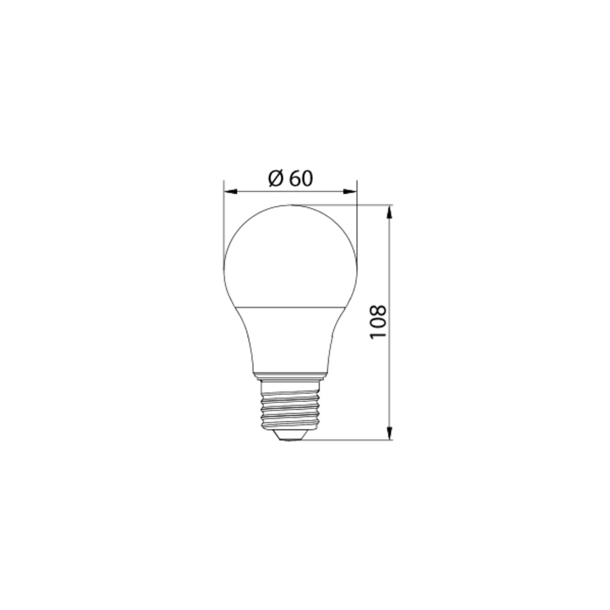 Lampadina LED E27/10W/230V 4000K