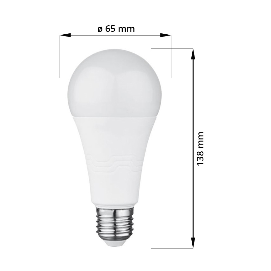 Lampadina LED E27/18W/230V 6000K 2000 lm